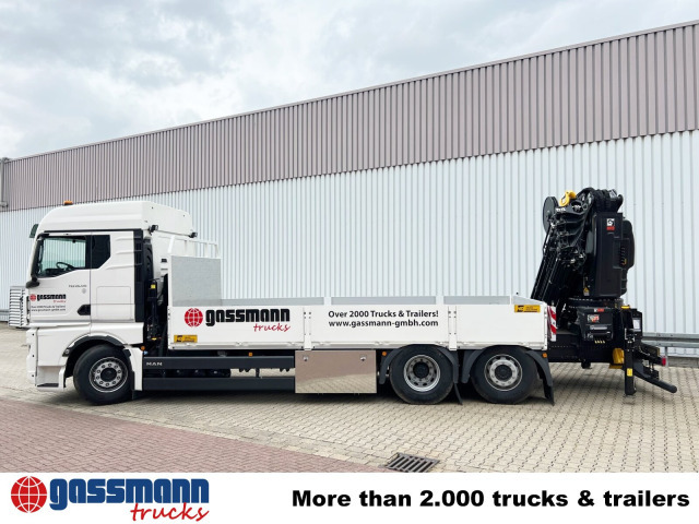 MAN TGX 26.510 6x2-4 LL, Kran Hiab X-HiPro 548 E-8, - Madelveok/ Platvormveok, Kraanaga veoauto: pilt 2 MAN TGX 26.510 6x2-4 LL, Kran Hiab X-HiPro 548 E-8, - Madelveok/ Platvormveok, Kraanaga veoauto: pilt 2