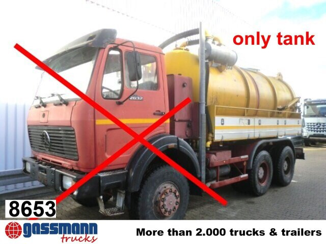 MORO SPA Saugaufbau ca. 14m³, Kippbar - Tsisternauto: pilt 1 MORO SPA Saugaufbau ca. 14m³, Kippbar - Tsisternauto: pilt 1