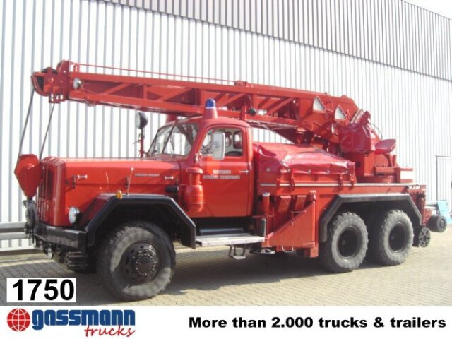 Magirus Deutz MAGIRUS URANUS 250D22 KW 16 Feuerwehr Kranwagen - Tuletõrjeauto, Kraanaga veoauto: pilt 1 Magirus Deutz MAGIRUS URANUS 250D22 KW 16 Feuerwehr Kranwagen - Tuletõrjeauto, Kraanaga veoauto: pilt 1