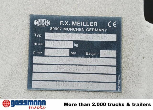 Meiller MEILLER 3-S-Kippaufbau 4-Achs Länge:5.700 ca. - Kalluri korpus: pilt 3 Meiller MEILLER 3-S-Kippaufbau 4-Achs Länge:5.700 ca. - Kalluri korpus: pilt 3