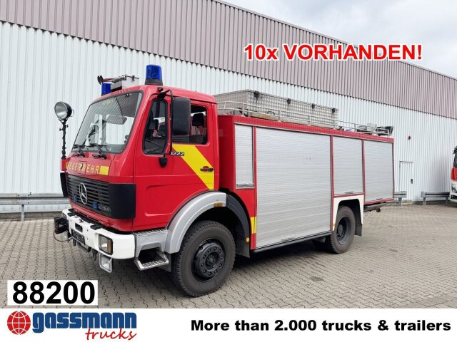 Mercedes-Benz 1222 AF 4x4, Rüstwagen RW 2, Seilwinde - Kiirabiauto: pilt 1 Mercedes-Benz 1222 AF 4x4, Rüstwagen RW 2, Seilwinde - Kiirabiauto: pilt 1