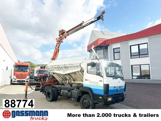 Mercedes-Benz 914 K 4x2, Kran Atlas 60.1, Funk - Kallurauto, Kraanaga veoauto: pilt 1 Mercedes-Benz 914 K 4x2, Kran Atlas 60.1, Funk - Kallurauto, Kraanaga veoauto: pilt 1