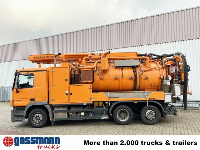 Mercedes-Benz Actros 2544 L 6x2, Lenkachse, Kroll - Tänavapühkimismasin: pilt 3 Mercedes-Benz Actros 2544 L 6x2, Lenkachse, Kroll - Tänavapühkimismasin: pilt 3