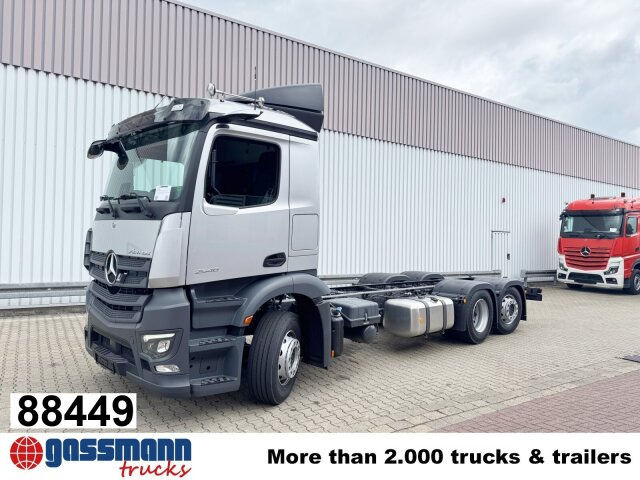 Mercedes-Benz Actros 2546 L 6x2, Retarder, Lenk-/Lift, LED, - Kabiinišassiiga veoauto: pilt 1 Mercedes-Benz Actros 2546 L 6x2, Retarder, Lenk-/Lift, LED, - Kabiinišassiiga veoauto: pilt 1
