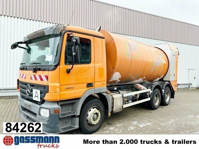 Mercedes-Benz Actros 2632/41 6x4, FAUN Rotopress 520, - Prügiauto: pilt 1 Mercedes-Benz Actros 2632/41 6x4, FAUN Rotopress 520, - Prügiauto: pilt 1