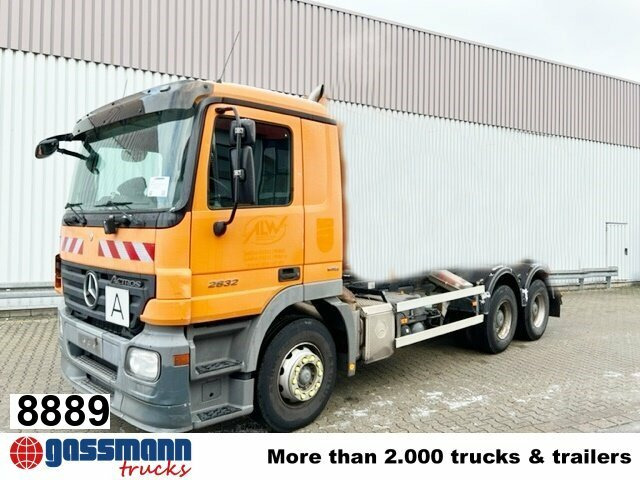 Mercedes-Benz Actros 2632/41 6x4 - Kabiinišassiiga veoauto: pilt 1 Mercedes-Benz Actros 2632/41 6x4 - Kabiinišassiiga veoauto: pilt 1