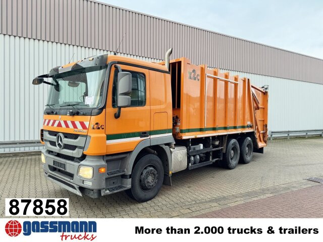 Mercedes-Benz Actros 2641/48 L 6x4, Haller M21X2C, Zöller - Prügiauto: pilt 1 Mercedes-Benz Actros 2641/48 L 6x4, Haller M21X2C, Zöller - Prügiauto: pilt 1