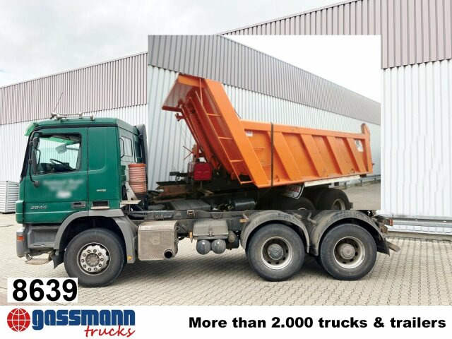 Mercedes-Benz Actros 2644/48 K 6x4, Stahlmulde ca. 14m³ - Kabiinišassiiga veoauto: pilt 1 Mercedes-Benz Actros 2644/48 K 6x4, Stahlmulde ca. 14m³ - Kabiinišassiiga veoauto: pilt 1
