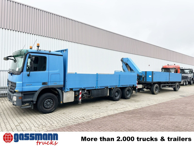 Mercedes-Benz Actros 2741 L 6x4, Twist-Lock ausz. auf 3m, - Madelveok/ Platvormveok, Kraanaga veoauto: pilt 5 Mercedes-Benz Actros 2741 L 6x4, Twist-Lock ausz. auf 3m, - Madelveok/ Platvormveok, Kraanaga veoauto: pilt 5