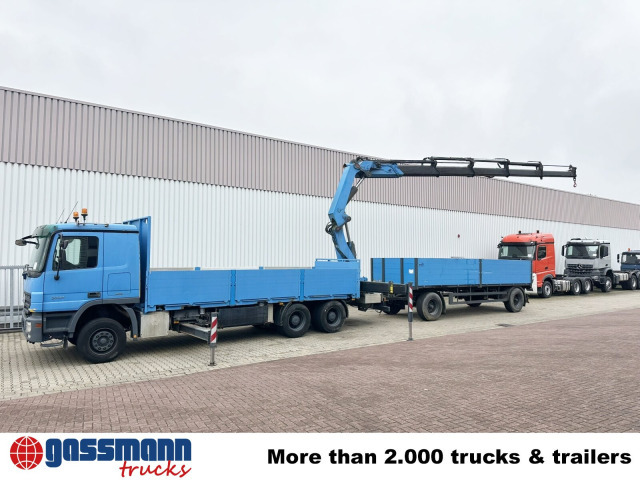 Mercedes-Benz Actros 2741 L 6x4, Twist-Lock ausz. auf 3m, - Madelveok/ Platvormveok, Kraanaga veoauto: pilt 3 Mercedes-Benz Actros 2741 L 6x4, Twist-Lock ausz. auf 3m, - Madelveok/ Platvormveok, Kraanaga veoauto: pilt 3