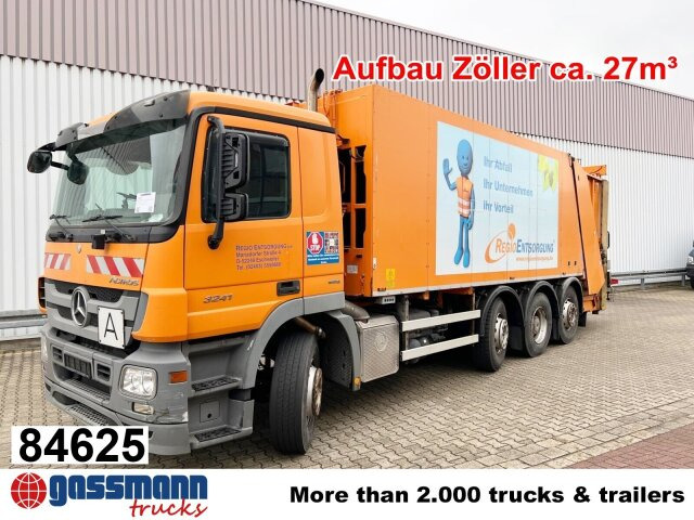 Mercedes-Benz Actros 3241 L 8x2/6, 2x Lenkachse, Zöller - Prügiauto: pilt 1 Mercedes-Benz Actros 3241 L 8x2/6, 2x Lenkachse, Zöller - Prügiauto: pilt 1