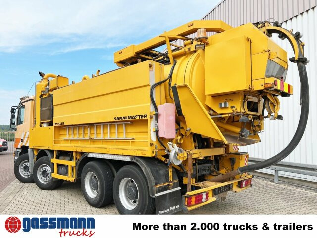 Mercedes-Benz Actros 3243 K 8x4/4, Müller Saug- und - Tänavapühkimismasin: pilt 2 Mercedes-Benz Actros 3243 K 8x4/4, Müller Saug- und - Tänavapühkimismasin: pilt 2