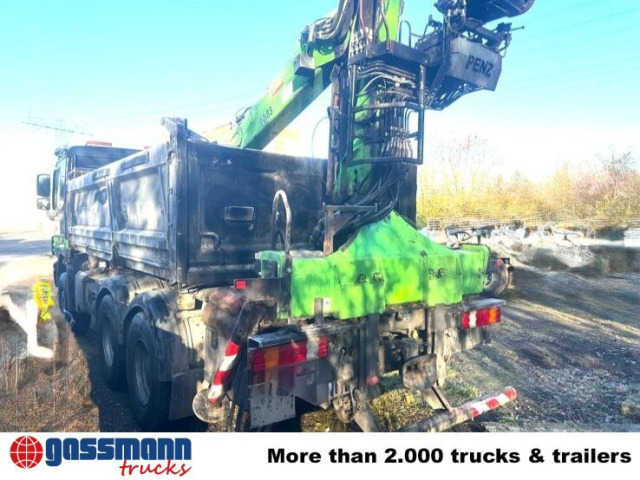 Mercedes-Benz Actros 3341 K 6x4, Bormatik links, Heckkran Penz - Kallurauto, Kraanaga veoauto: pilt 3 Mercedes-Benz Actros 3341 K 6x4, Bormatik links, Heckkran Penz - Kallurauto, Kraanaga veoauto: pilt 3