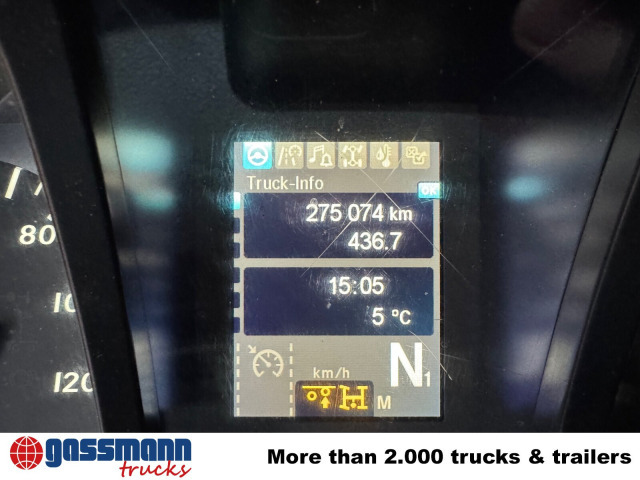 Mercedes-Benz Antos 2540 L 6x2, Lenkachse, HMF 2110-L3 - Madelveok/ Platvormveok, Kraanaga veoauto: pilt 5 Mercedes-Benz Antos 2540 L 6x2, Lenkachse, HMF 2110-L3 - Madelveok/ Platvormveok, Kraanaga veoauto: pilt 5