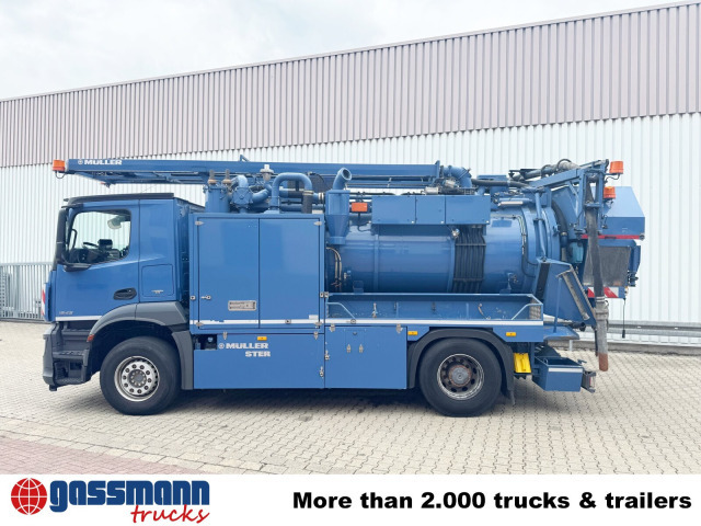 Mercedes-Benz Arocs 1843 L 4x2, Müller Canalmaster ca. 8m³, - Tänavapühkimismasin: pilt 5 Mercedes-Benz Arocs 1843 L 4x2, Müller Canalmaster ca. 8m³, - Tänavapühkimismasin: pilt 5