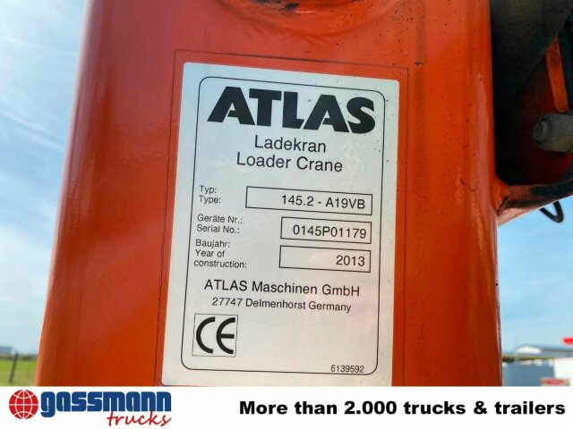 Mercedes-Benz Arocs 2545 L/6x2/4, Atlas Kran, 145.2-A19 VB, - Madelveok/ Platvormveok, Kraanaga veoauto: pilt 2 Mercedes-Benz Arocs 2545 L/6x2/4, Atlas Kran, 145.2-A19 VB, - Madelveok/ Platvormveok, Kraanaga veoauto: pilt 2