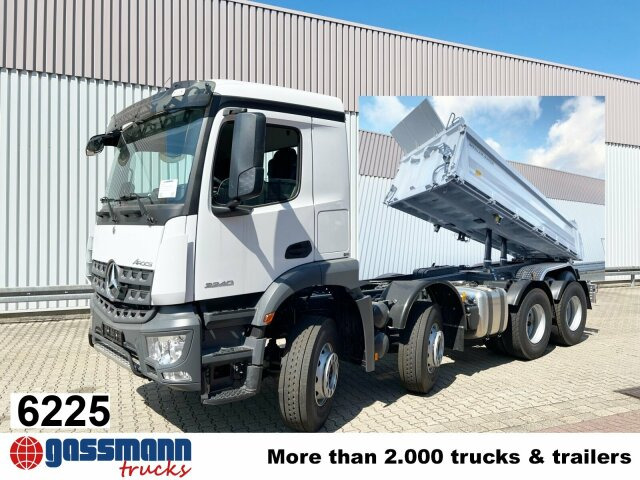 Mercedes-Benz Arocs 3240 8x4, Meiller 3-Seiten Kipper, ca. - Kallurauto: pilt 1 Mercedes-Benz Arocs 3240 8x4, Meiller 3-Seiten Kipper, ca. - Kallurauto: pilt 1