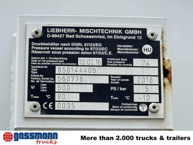 Mercedes-Benz Arocs 3251 8x4/4, Betonmischer Liebherr ca. 9m³ - Autobetoonisegisti: pilt 4 Mercedes-Benz Arocs 3251 8x4/4, Betonmischer Liebherr ca. 9m³ - Autobetoonisegisti: pilt 4