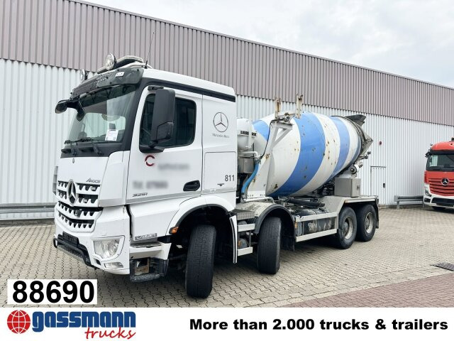 Mercedes-Benz Arocs 3251 8x4/4, Betonmischer Liebherr ca. 9m³ - Autobetoonisegisti: pilt 1 Mercedes-Benz Arocs 3251 8x4/4, Betonmischer Liebherr ca. 9m³ - Autobetoonisegisti: pilt 1