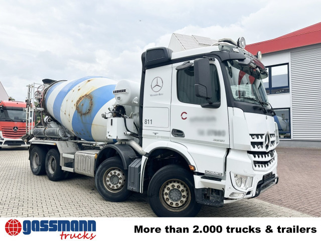 Autobetoonisegisti Mercedes-Benz Arocs 3251 8x4/4, Betonmischer Liebherr ca. 9m³: pilt 8 Autobetoonisegisti Mercedes-Benz Arocs 3251 8x4/4, Betonmischer Liebherr ca. 9m³: pilt 8
