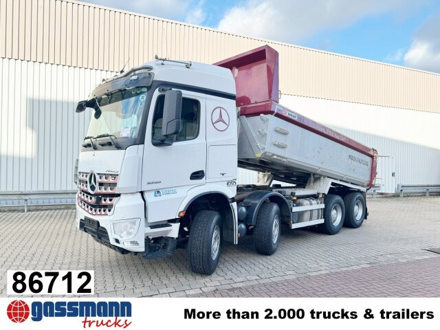 Mercedes-Benz Arocs 3258 LK 8x4/4, Retarder, Stahlmulde ca. - Kallur: pilt 1 Mercedes-Benz Arocs 3258 LK 8x4/4, Retarder, Stahlmulde ca. - Kallur: pilt 1
