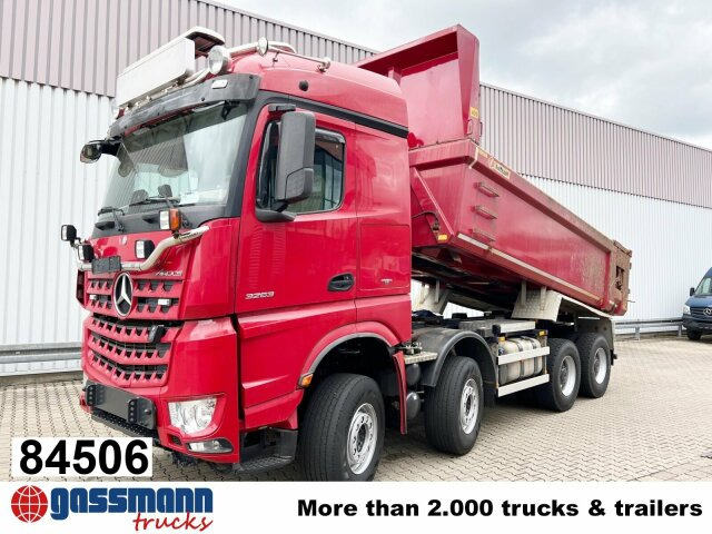 Mercedes-Benz Arocs 3263 8x4/4, Retarder, Stahlmulde ca.14m³, - Kallurauto: pilt 1 Mercedes-Benz Arocs 3263 8x4/4, Retarder, Stahlmulde ca.14m³, - Kallurauto: pilt 1