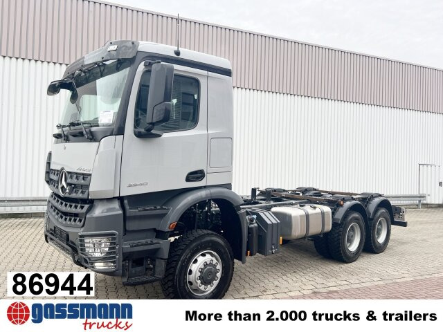 Mercedes-Benz Arocs 3340/46 A 6x6, Grounder - Kabiinišassiiga veoauto: pilt 1 Mercedes-Benz Arocs 3340/46 A 6x6, Grounder - Kabiinišassiiga veoauto: pilt 1