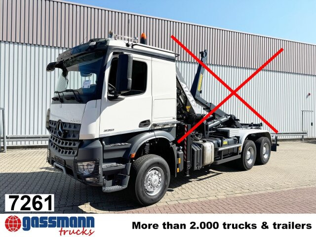 Mercedes-Benz Arocs 3351 AK 6x6, Retarder, Navi, Grounder - Konkstõstukiga veoauto: pilt 1 Mercedes-Benz Arocs 3351 AK 6x6, Retarder, Navi, Grounder - Konkstõstukiga veoauto: pilt 1