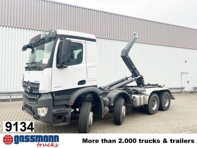 Mercedes-Benz Arocs 4142/48 8x4/4, Grounder, Meiller RS26 - Konkstõstukiga veoauto: pilt 1 Mercedes-Benz Arocs 4142/48 8x4/4, Grounder, Meiller RS26 - Konkstõstukiga veoauto: pilt 1
