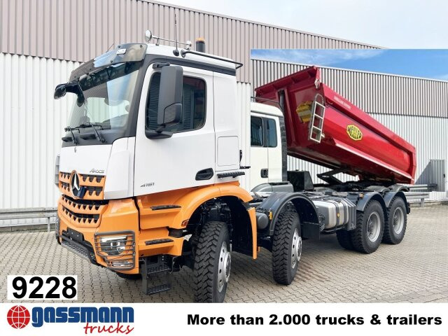 Mercedes-Benz Arocs 4151 AK 8x8/4, Grounder, Meiller - Kallur: pilt 1 Mercedes-Benz Arocs 4151 AK 8x8/4, Grounder, Meiller - Kallur: pilt 1