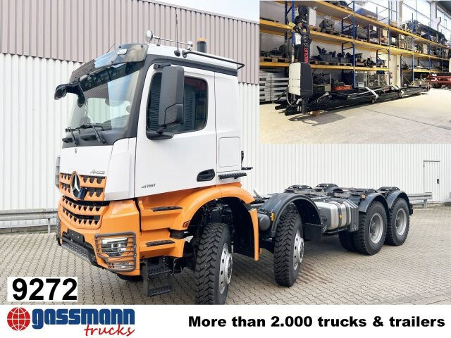 Mercedes-Benz Arocs 4151 AK 8x8/4, Grounder - Konkstõstukiga veoauto: pilt 1 Mercedes-Benz Arocs 4151 AK 8x8/4, Grounder - Konkstõstukiga veoauto: pilt 1