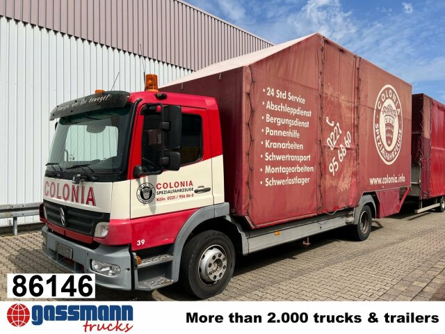 Mercedes-Benz Atego 1223 L 4x2, Kompl. Zug, Lift- & - Treilerveoauto: pilt 1 Mercedes-Benz Atego 1223 L 4x2, Kompl. Zug, Lift- & - Treilerveoauto: pilt 1