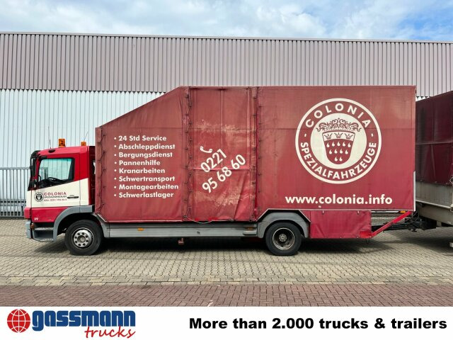 Mercedes-Benz Atego 1223 L 4x2, Kompl. Zug, Lift- & - Tent veoauto: pilt 2 Mercedes-Benz Atego 1223 L 4x2, Kompl. Zug, Lift- & - Tent veoauto: pilt 2