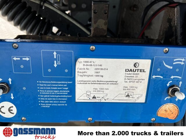 Mercedes-Benz Atego 1224 L, Möbelkoffer, Dautel LBW, 42 cbm - Kasti veoauto: pilt 2 Mercedes-Benz Atego 1224 L, Möbelkoffer, Dautel LBW, 42 cbm - Kasti veoauto: pilt 2