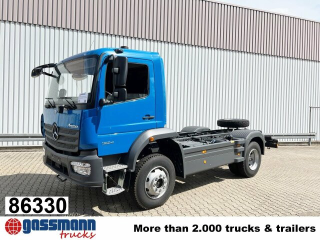 Mercedes-Benz Atego 1324/27 A 4x4, Nebenantrieb - Kabiinišassiiga veoauto: pilt 1 Mercedes-Benz Atego 1324/27 A 4x4, Nebenantrieb - Kabiinišassiiga veoauto: pilt 1