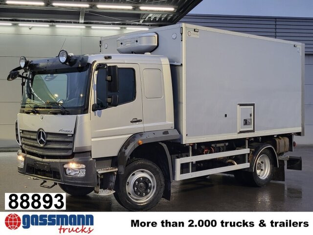 Mercedes-Benz Atego 1330 4x4, Iso-Koffer mit Heizung und LBW - Kasti veoauto: pilt 1 Mercedes-Benz Atego 1330 4x4, Iso-Koffer mit Heizung und LBW - Kasti veoauto: pilt 1
