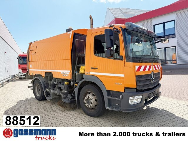 Mercedes-Benz Atego 1524 LKO 4x2, Kehrmaschine FAUN Viajet 6RH - Tänavapühkimismasin: pilt 1 Mercedes-Benz Atego 1524 LKO 4x2, Kehrmaschine FAUN Viajet 6RH - Tänavapühkimismasin: pilt 1