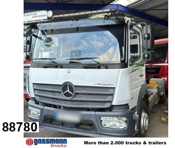 Mercedes-Benz Atego 1627 L 4x2, 6-Zylinder, Motorabtrieb - Kabiinišassiiga veoauto: pilt 1 Mercedes-Benz Atego 1627 L 4x2, 6-Zylinder, Motorabtrieb - Kabiinišassiiga veoauto: pilt 1