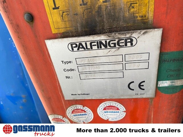 Mercedes-Benz Atego 1823 4x2 mit Kran Palfinger PK10500, - Kallurauto, Kraanaga veoauto: pilt 3 Mercedes-Benz Atego 1823 4x2 mit Kran Palfinger PK10500, - Kallurauto, Kraanaga veoauto: pilt 3