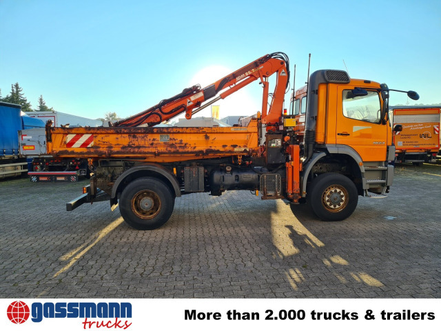 Kallurauto, Kraanaga veoauto Mercedes-Benz Atego 1823 AK 4x4 mit Kran Atlas 85.2, Funk,: pilt 12
