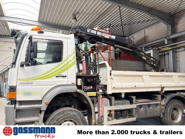 Mercedes-Benz Atego 1823AK 4x4, Kran HIAB, Bordmatik - Kallurauto, Kraanaga veoauto: pilt 4 Mercedes-Benz Atego 1823AK 4x4, Kran HIAB, Bordmatik - Kallurauto, Kraanaga veoauto: pilt 4