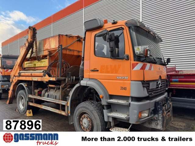 Mercedes-Benz Atego 1828 4x4, Tele-Absetzer, - Nöörtõstukiga veoauto: pilt 1 Mercedes-Benz Atego 1828 4x4, Tele-Absetzer, - Nöörtõstukiga veoauto: pilt 1