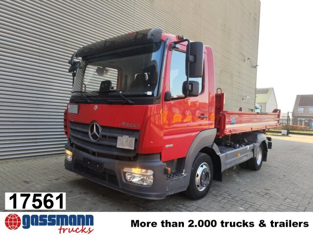 Mercedes-Benz Atego 818 K 4x2, Meiller-Kipper, 2 x AHK - Kallurauto: pilt 1 Mercedes-Benz Atego 818 K 4x2, Meiller-Kipper, 2 x AHK - Kallurauto: pilt 1