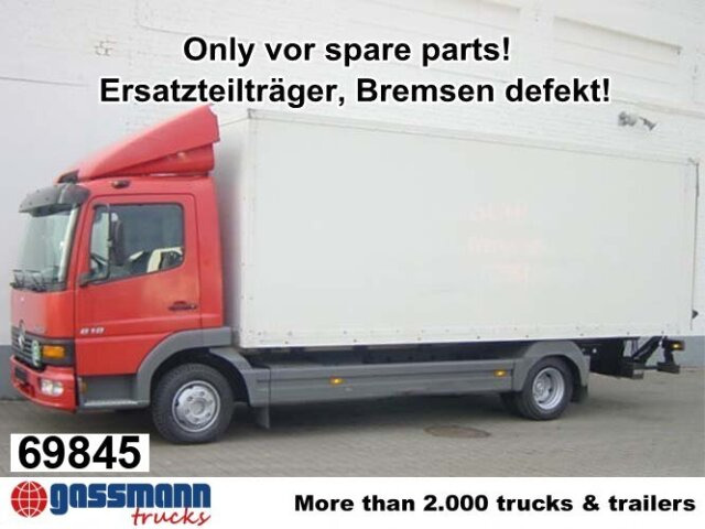 Mercedes-Benz Atego 818 L 4x2, Ersatzteilträger! - Kasti veoauto: pilt 1 Mercedes-Benz Atego 818 L 4x2, Ersatzteilträger! - Kasti veoauto: pilt 1