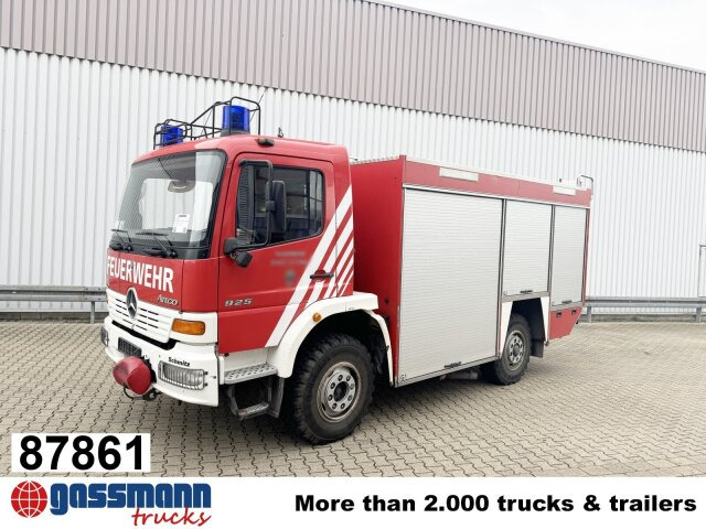Mercedes-Benz Atego 925 4x4, Seilwinde, Einzelbereifung, - Kiirabiauto: pilt 1 Mercedes-Benz Atego 925 4x4, Seilwinde, Einzelbereifung, - Kiirabiauto: pilt 1