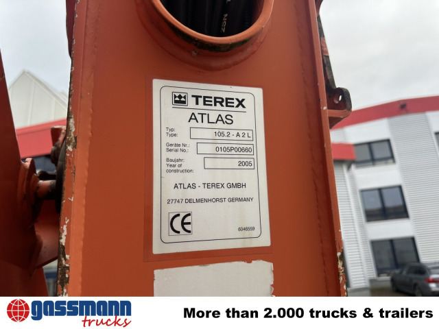 Mercedes-Benz Axor 1833 AK 4x4 mit Heckkran Atlas 105.2-A2L - Kallurauto, Kraanaga veoauto: pilt 2 Mercedes-Benz Axor 1833 AK 4x4 mit Heckkran Atlas 105.2-A2L - Kallurauto, Kraanaga veoauto: pilt 2