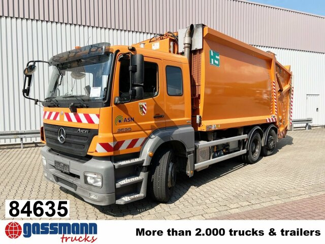 Mercedes-Benz Axor 2529 L 6x2, Lenkachse, HN-Cityloader, - Prügiauto: pilt 1 Mercedes-Benz Axor 2529 L 6x2, Lenkachse, HN-Cityloader, - Prügiauto: pilt 1
