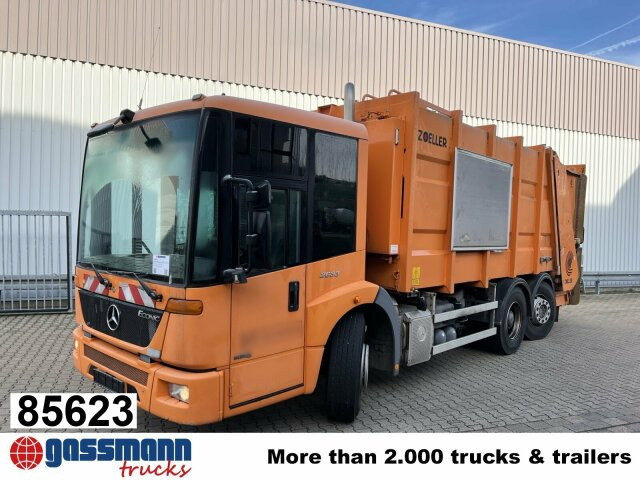 Mercedes-Benz Econic 2633 L 6x2/4 NLA, Lenkachse, Zöller - Prügiauto: pilt 1 Mercedes-Benz Econic 2633 L 6x2/4 NLA, Lenkachse, Zöller - Prügiauto: pilt 1
