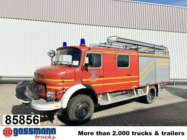 Mercedes-Benz LAF 1113 B 4x4 Doka, LF 16 TS - Tuletõrjeauto: pilt 1 Mercedes-Benz LAF 1113 B 4x4 Doka, LF 16 TS - Tuletõrjeauto: pilt 1