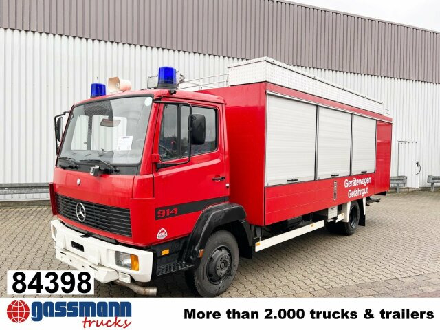 Mercedes-Benz LK 914 4x2, Gerätewagen für Gefahrgut, - Tuletõrjeauto: pilt 1 Mercedes-Benz LK 914 4x2, Gerätewagen für Gefahrgut, - Tuletõrjeauto: pilt 1